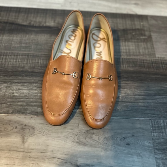 Sam Edelman Loraine Leather Loafers with Horsebit Detail - Saddle Sz 11 - Picture 3 of 7